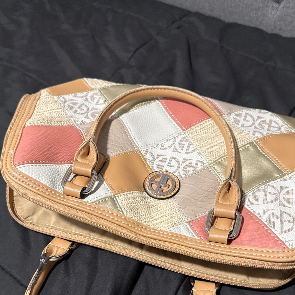 Giani Bernini Patchwork Leather Handbag - image 5